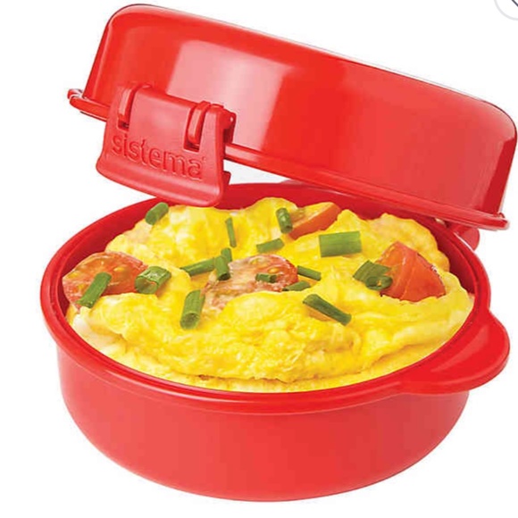 Sistema Easy Eggs To Go Microwave Cooker Red - Picture 10 of 10